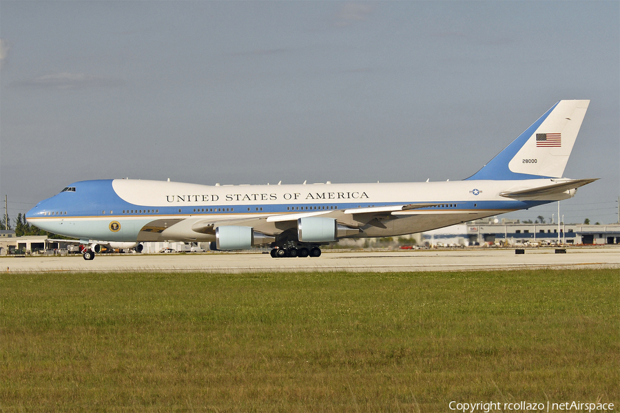 United States Air Force Boeing VC-25A (82-8000) | Photo 11026