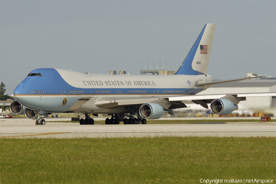 United States Air Force Boeing VC-25A (82-8000) | Photo 11027