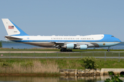 United States Air Force Boeing VC-25A (82-8000) at  Quonset State Airport, United States