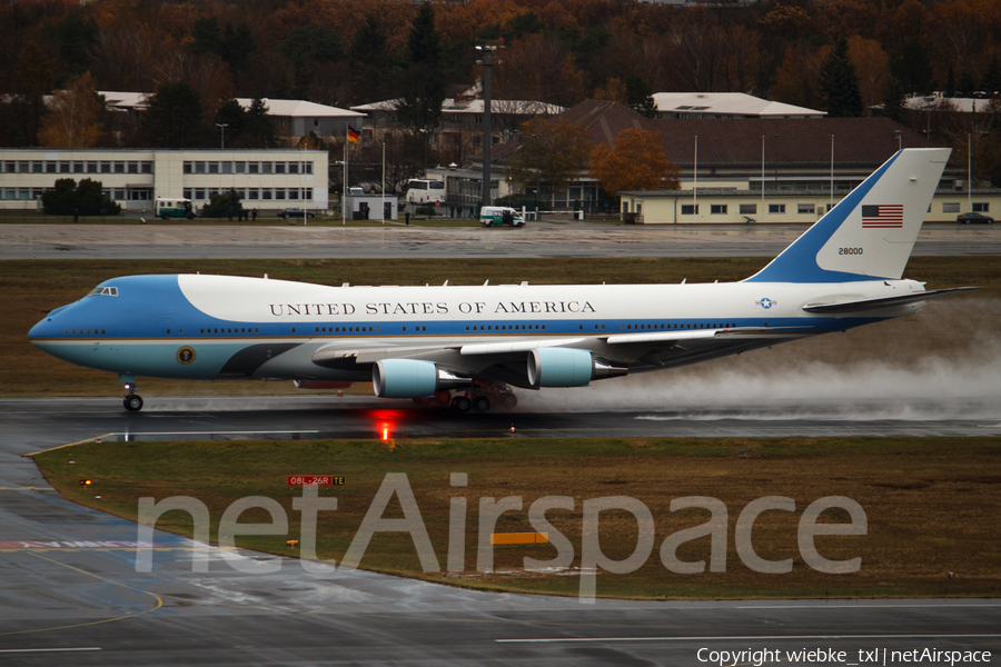 United States Air Force Boeing VC-25A (82-8000) | Photo 131296