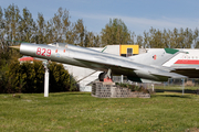East German Air Force Mikoyan-Gurevich MiG-21SPS Fishbed-F (829) at  Merseburg, Germany