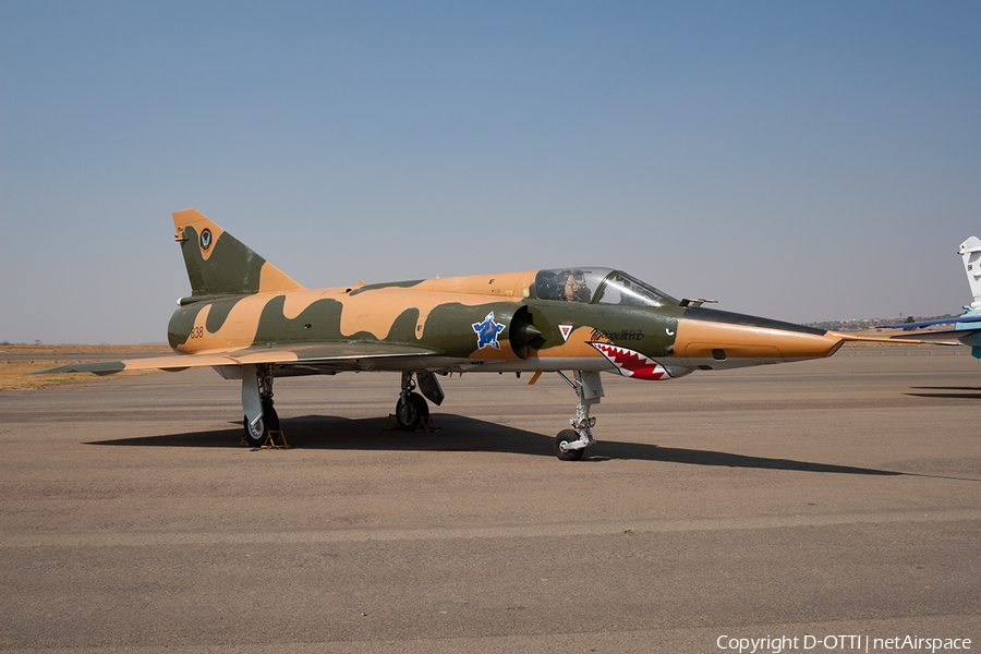 South African Air Force Dassault Mirage IIIRZ (838) | Photo 206532