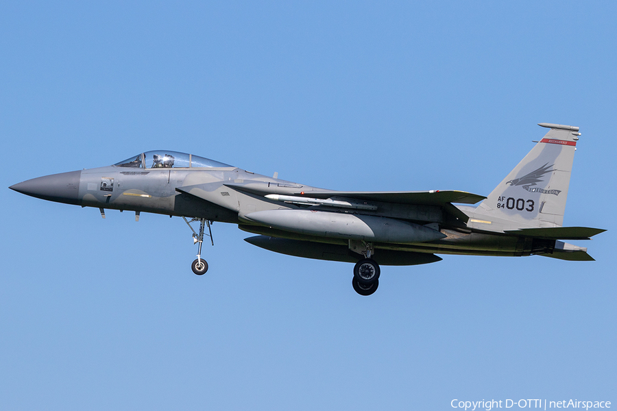United States Air Force McDonnell Douglas F-15C Eagle (84-0003) | Photo 240026