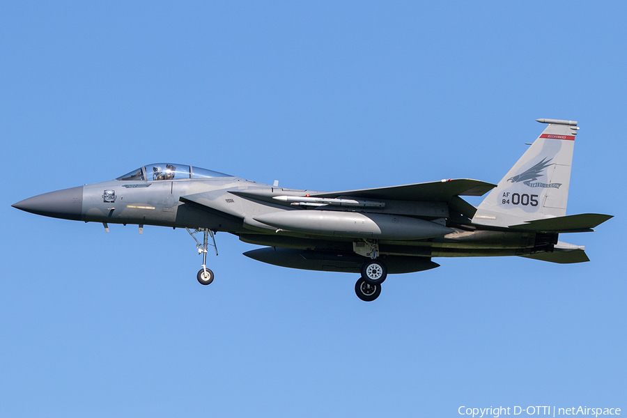 United States Air Force McDonnell Douglas F-15C Eagle (84-0005) | Photo 239992