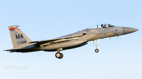 United States Air Force McDonnell Douglas F-15C Eagle (84-0016) at  Hohn - NATO Flugplatz, Germany