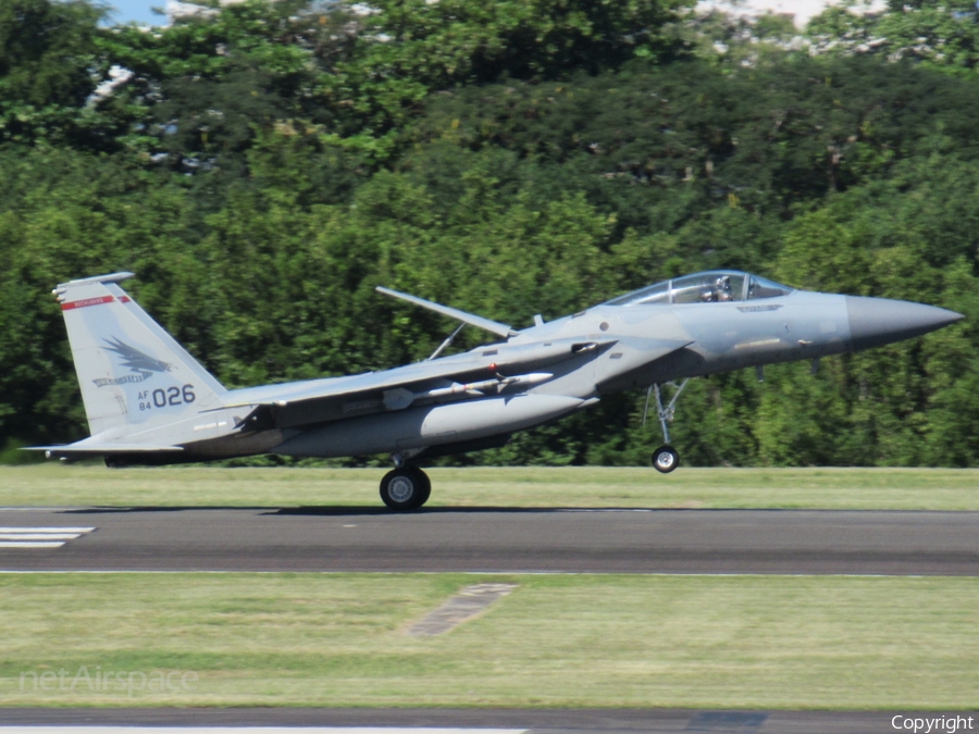 United States Air Force McDonnell Douglas F-15C Eagle (84-0026) | Photo 541605