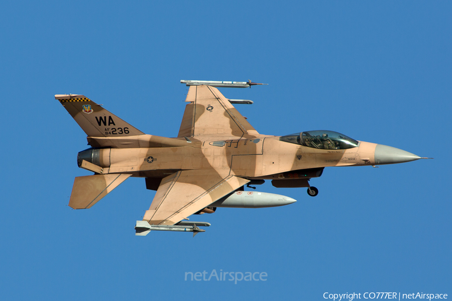 United States Air Force General Dynamics F-16C Fighting Falcon (84-1236) | Photo 104825
