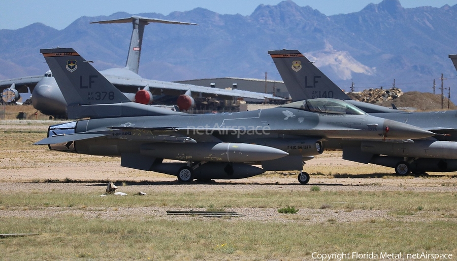 United States Air Force General Dynamics F-16C Fighting Falcon (84-1378) | Photo 337151