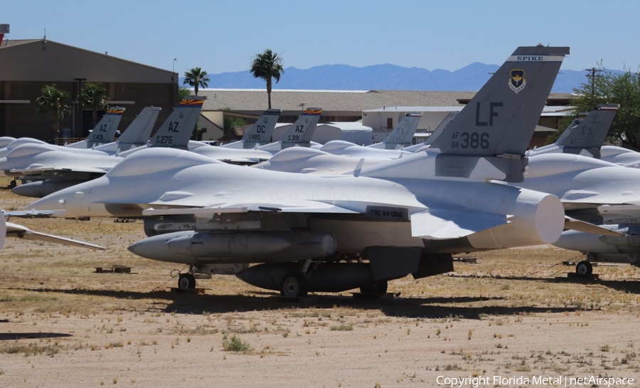 United States Air Force General Dynamics F-16C Fighting Falcon (84-1386) | Photo 337155