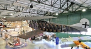 German Empire Air Force Fokker D.VII (8417/18) at  Hendon Museum, United Kingdom