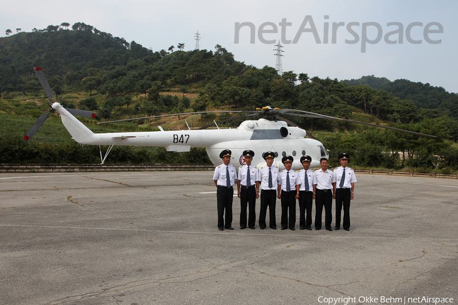 North Korean Air Force Mil Mi-8 Hip-B (847) | Photo 286135