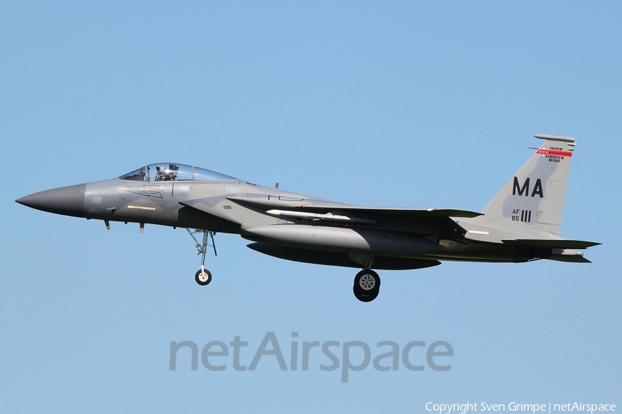 United States Air Force McDonnell Douglas F-15C Eagle (85-0111) | Photo 240181