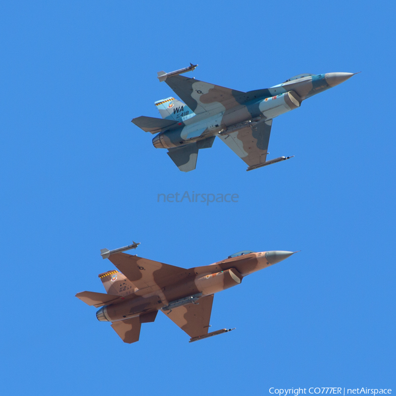 United States Air Force General Dynamics F-16C Fighting Falcon (85-1418) | Photo 39675