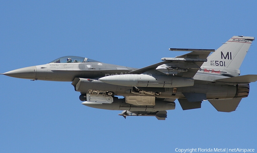 United States Air Force General Dynamics F-16C Fighting Falcon (85-1501) | Photo 461934