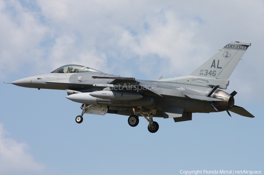 United States Air Force General Dynamics F-16C Fighting Falcon (86-0346) | Photo 604312