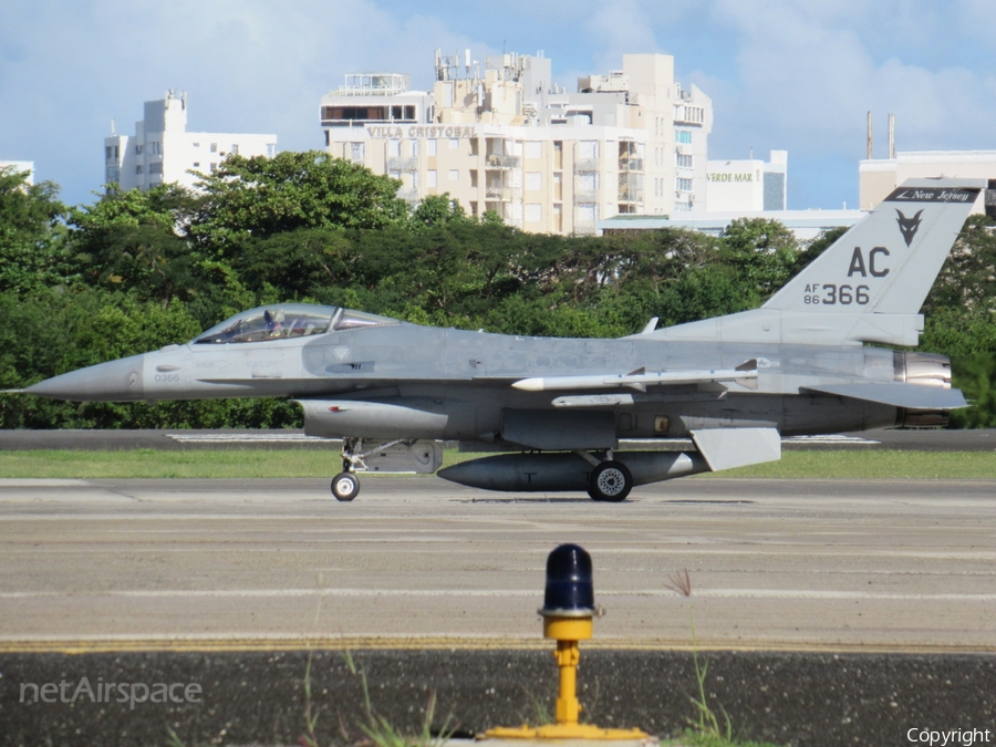 United States Air Force General Dynamics F-16C Fighting Falcon (86-0366) | Photo 490464