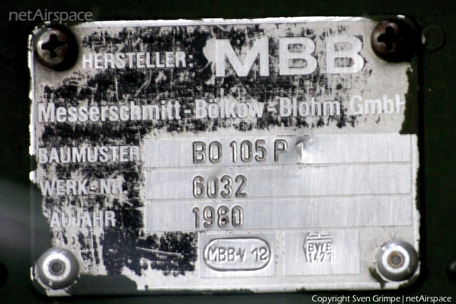 German Army MBB Bo-105P1M (8632) | Photo 55121