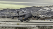 United States Air Force Lockheed C-5B Galaxy (87-0043) at  Trondheim - Værnes, Norway