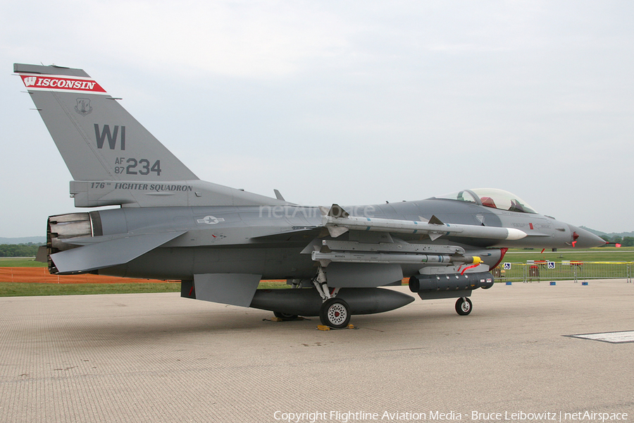 United States Air Force General Dynamics F-16C Fighting Falcon (87-0234) | Photo 163964