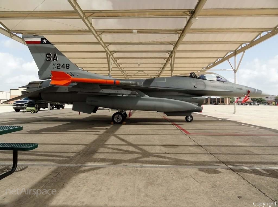 United States Air Force General Dynamics F-16C Fighting Falcon (87-0248) | Photo 245972