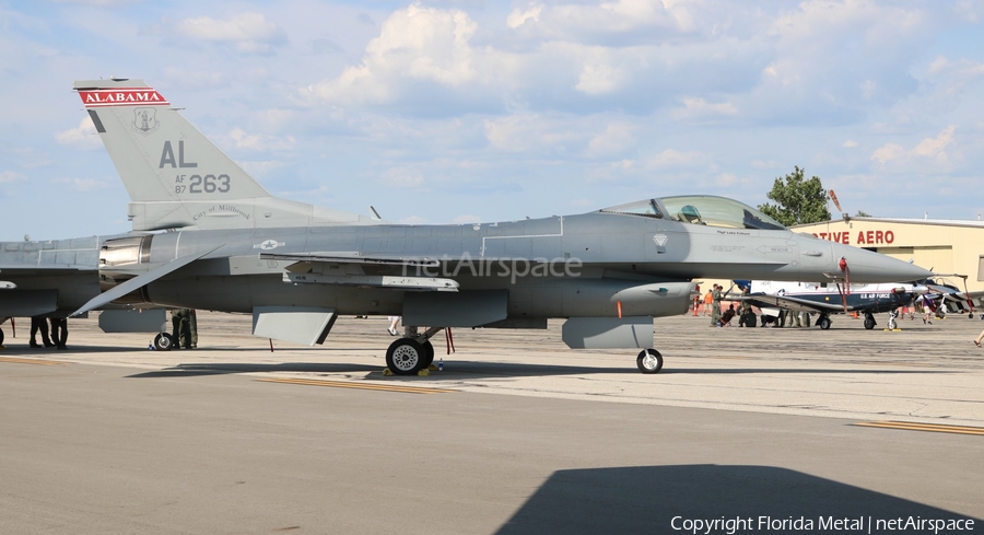 United States Air Force General Dynamics F-16C Fighting Falcon (87-0263) | Photo 370235