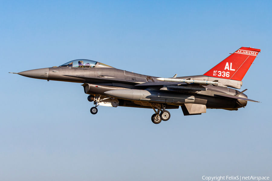 United States Air Force General Dynamics F-16C Fighting Falcon (87-0336) | Photo 575386