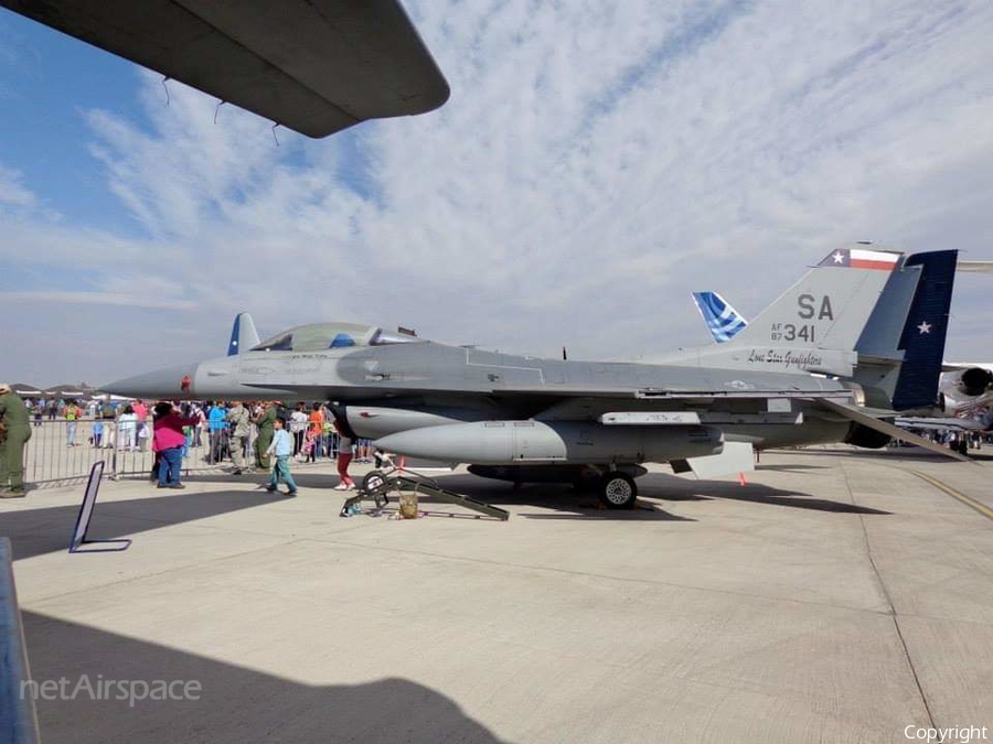 United States Air Force General Dynamics F-16C Fighting Falcon (87-0341) | Photo 443266