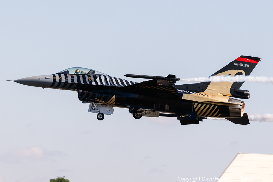 Turkish Air Force (Türk Hava Kuvvetleri) General Dynamics F-16C Fighting Falcon (88-0029) | Photo 254591