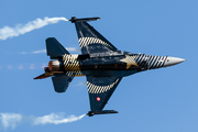 Turkish Air Force (Türk Hava Kuvvetleri) General Dynamics F-16C Fighting Falcon (88-0029) at  RAF Fairford, United Kingdom