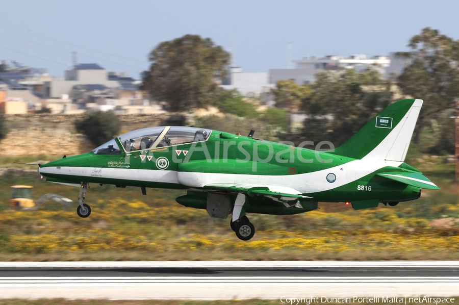 Royal Saudi Air Force BAe Systems Hawk 65A (8816) | Photo 393310