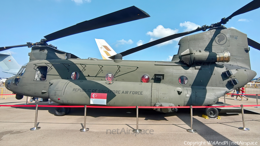 Singapore Air Force Boeing CH-47F Chinook (88172) | Photo 613552