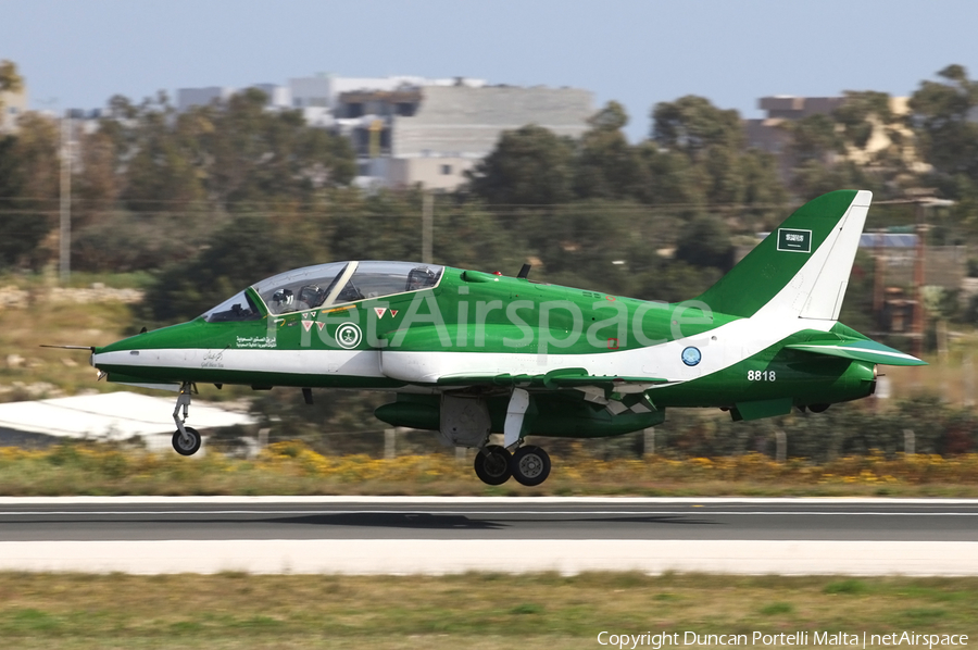 Royal Saudi Air Force BAe Systems Hawk 65A (8818) | Photo 393312