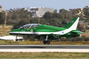 Royal Saudi Air Force BAe Systems Hawk 65A (8818) at  Luqa - Malta International, Malta