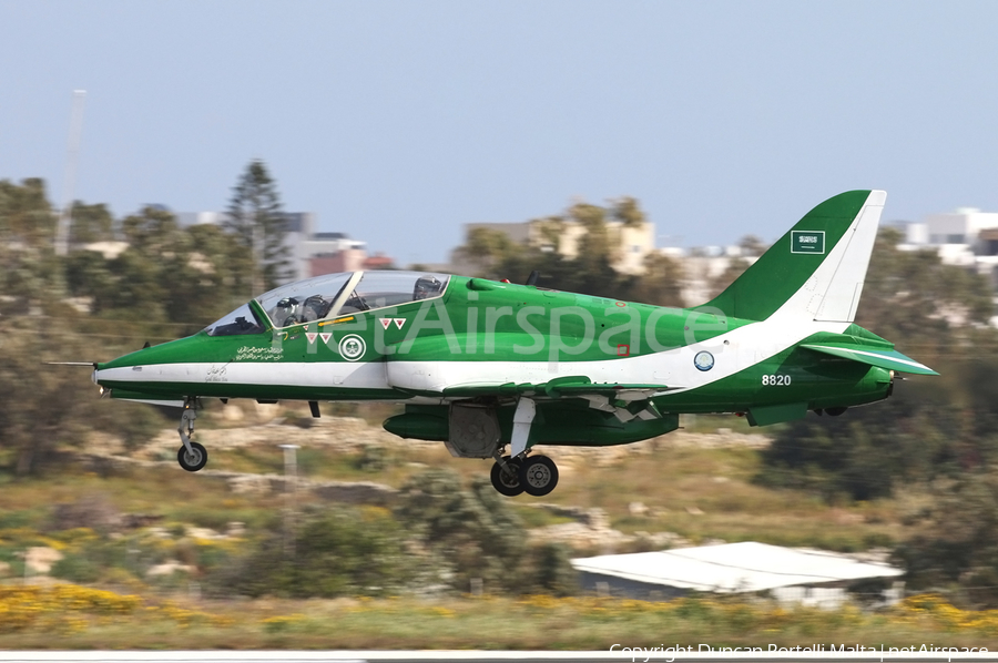 Royal Saudi Air Force BAe Systems Hawk 65A (8820) | Photo 393313
