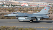 Turkish Air Force (Türk Hava Kuvvetleri) General Dynamics F-16C Fighting Falcon (89-0025) at  Gran Canaria, Spain