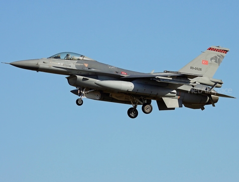 Turkish Air Force (Türk Hava Kuvvetleri) General Dynamics F-16C Fighting Falcon (89-0026) at  Schleswig - Jagel Air Base, Germany