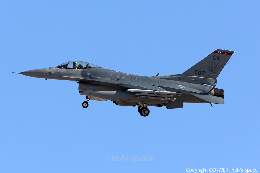 United States Air Force General Dynamics F-16C Fighting Falcon (89-2017) | Photo 118115