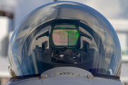 United States Air Force General Dynamics F-16CG Night Falcon (89-2023) at  Farnborough, United Kingdom