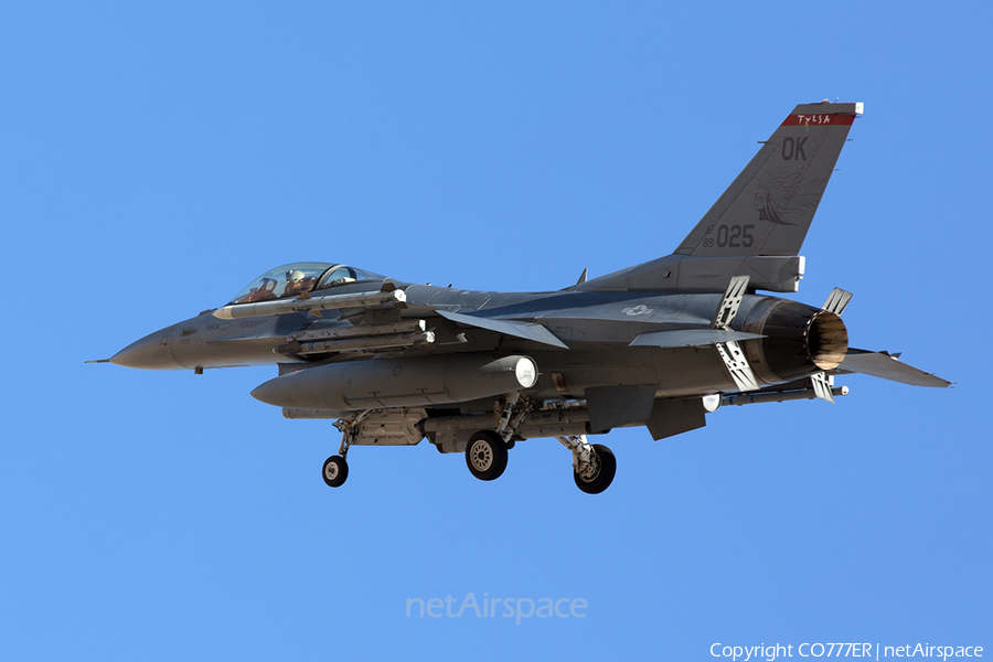 United States Air Force General Dynamics F-16C Fighting Falcon (89-2025) | Photo 117169