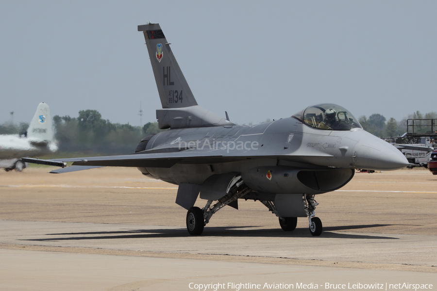 United States Air Force General Dynamics F-16CG Night Falcon (89-2134) | Photo 80492