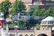 German Navy Westland Sea King Mk.41 (8953) at  Hamburg Harbour, Germany