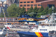 German Navy Westland Sea King Mk.41 (8958) at  Hamburg Harbour, Germany