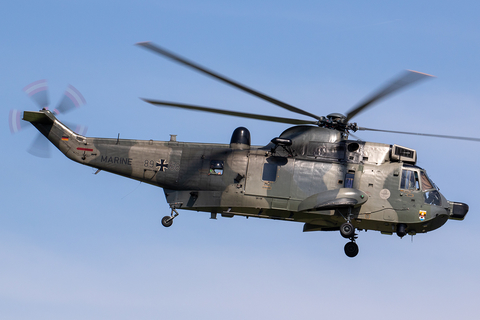 German Navy Westland Sea King Mk.41 (8958) at  Hamburg - Fuhlsbuettel (Helmut Schmidt), Germany