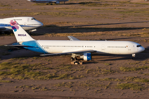 Mega Global Air Boeing 767-3P6(ER) (8Q-MEG) at  Marana - Pinal Air Park, United States