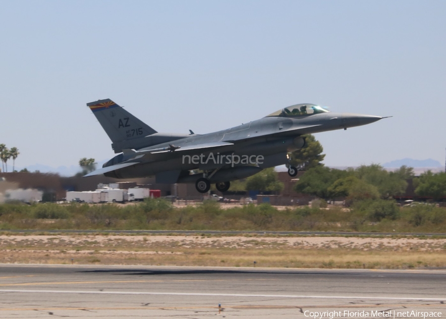 United States Air Force General Dynamics F-16C Fighting Falcon (90-0715) | Photo 308554