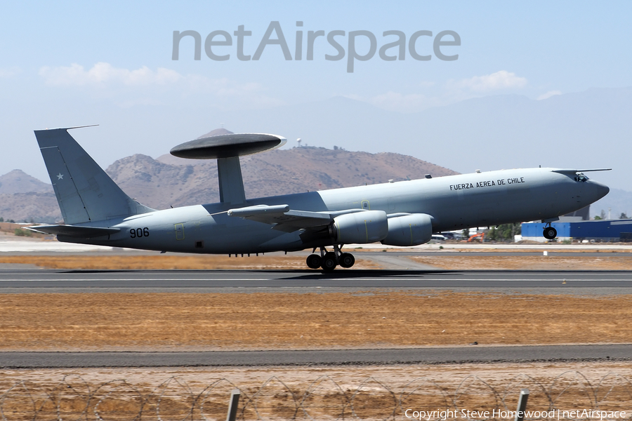 Chilean Air Force (Fuerza Aerea De Chile) Boeing E-3D Sentry (906) | Photo 559769