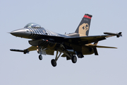 Turkish Air Force (Türk Hava Kuvvetleri) General Dynamics F-16CG Night Falcon (91-0011) at  RAF Fairford, United Kingdom