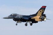 Turkish Air Force (Türk Hava Kuvvetleri) General Dynamics F-16CG Night Falcon (91-0011) at  RAF Fairford, United Kingdom