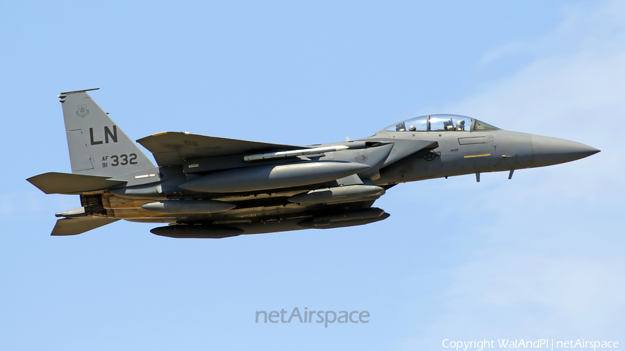 United States Air Force McDonnell Douglas F-15E Strike Eagle (91-0332) | Photo 514968