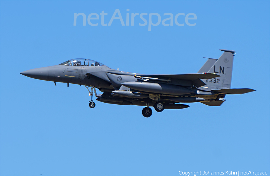 United States Air Force McDonnell Douglas F-15E Strike Eagle (91-0332) | Photo 524844